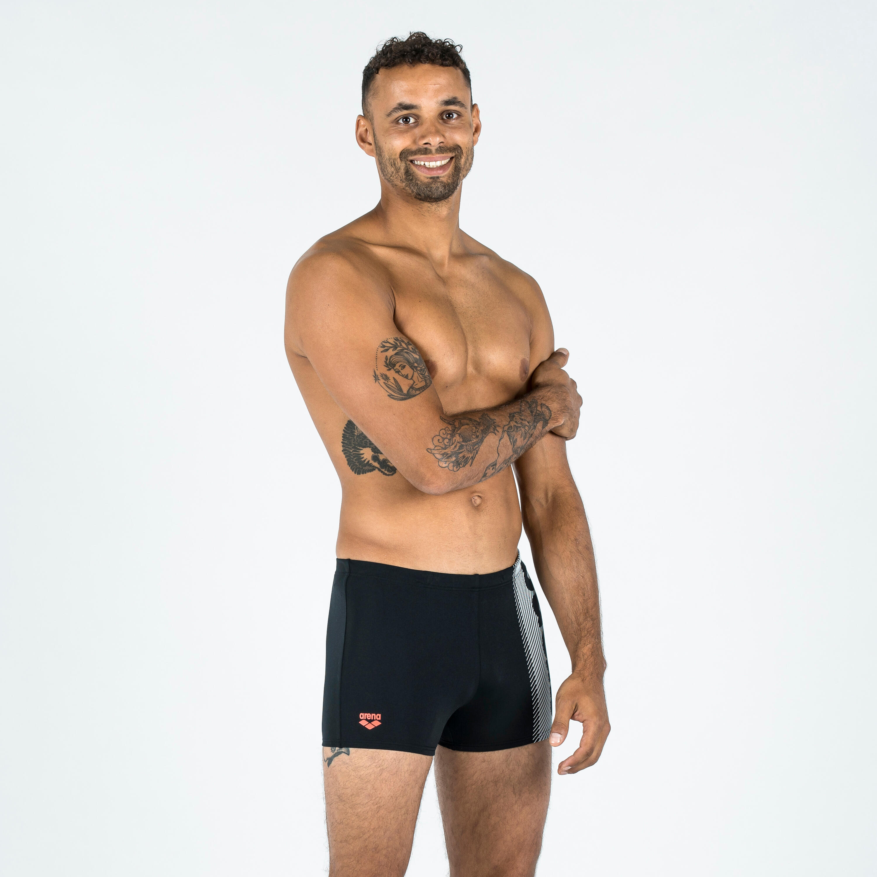 Men's Boxer Swimsuit ARENA Black