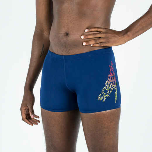 
      Badehose Boxer Herren - Speedo Multi blau/gelb
  