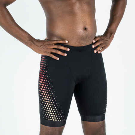 Swimming jammer Fiti black red mesh