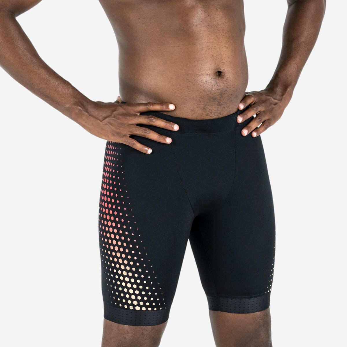 Jammer de natation fiti  noir mesh rouge