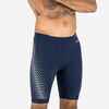 Pantaloneta de natación para hombre Nabaiji 500 azul/blanco