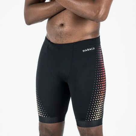 Swimming jammer Fiti black red mesh