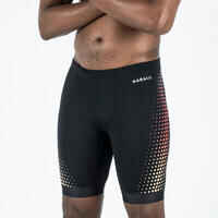 Swimming jammer Fiti black red mesh