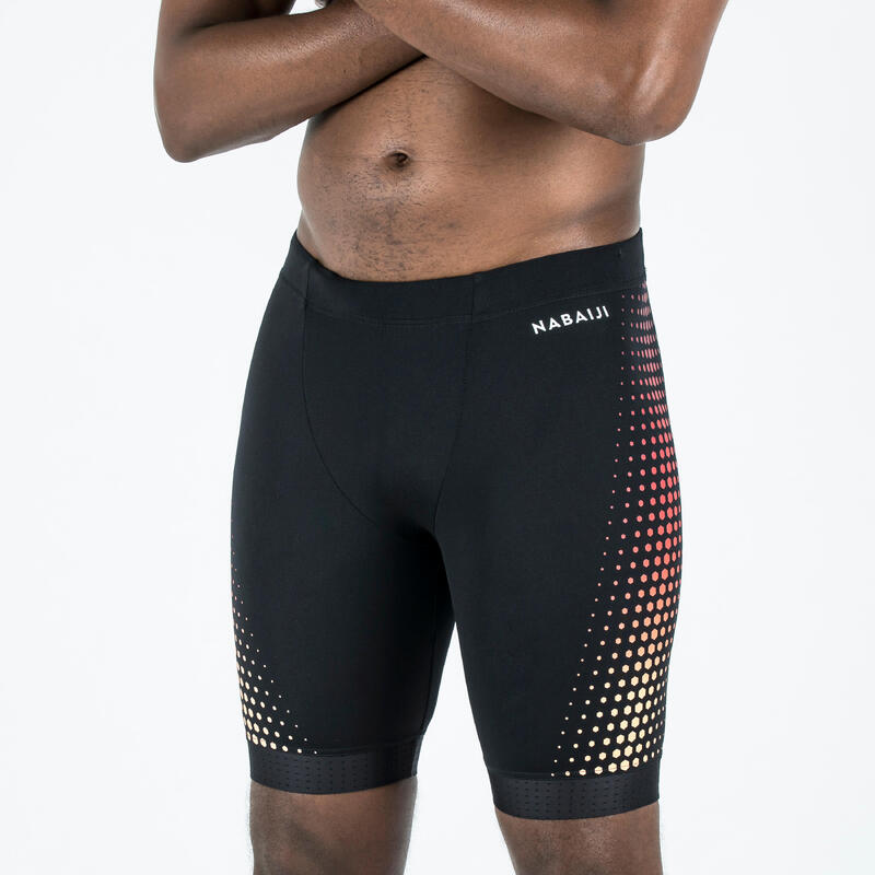 Calções de Natação Jammer Fiti homem Preto malha vermelho