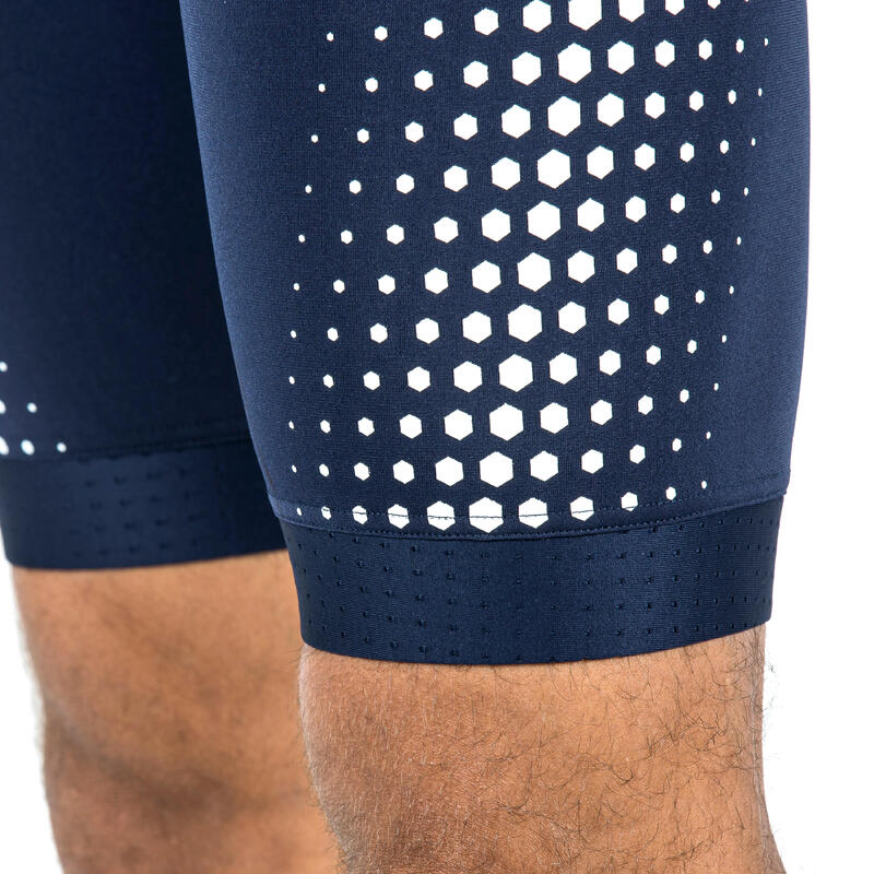 Calções de Natação Jammer Fiti homem Azul malha vermelho