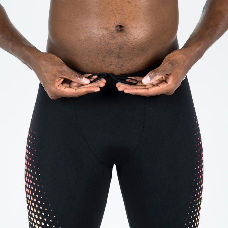 Calções de Natação Jammer Fiti homem Preto malha vermelho