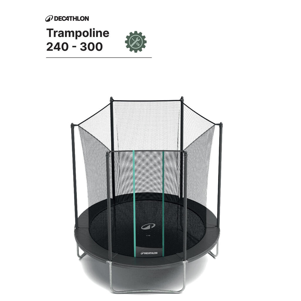 Fuss V-förmig - Ersatzteil Trampolin 240/300