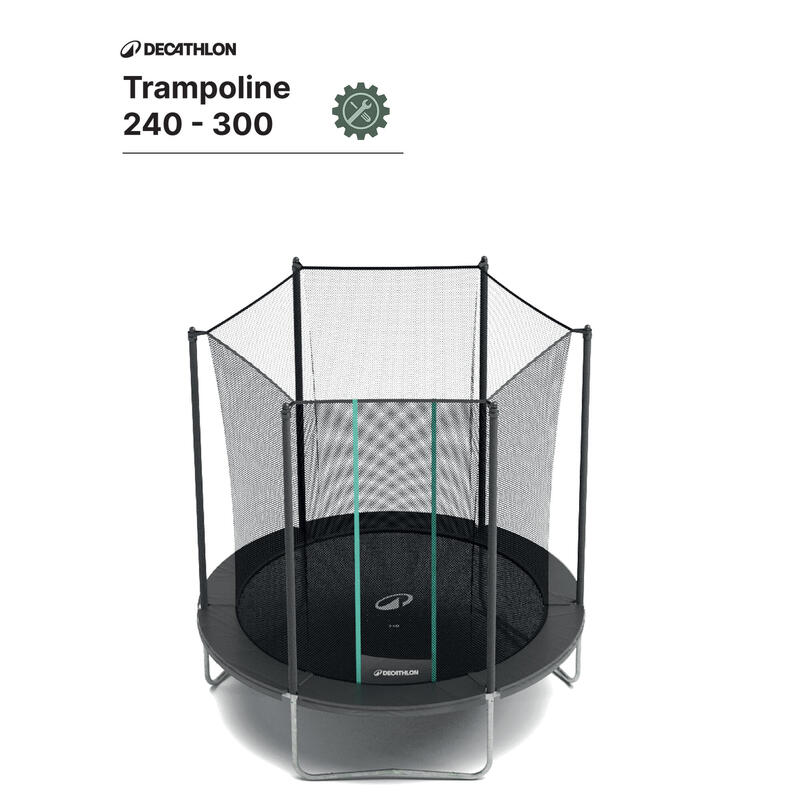 Noga "V" - część zamienna do trampoliny 240/300