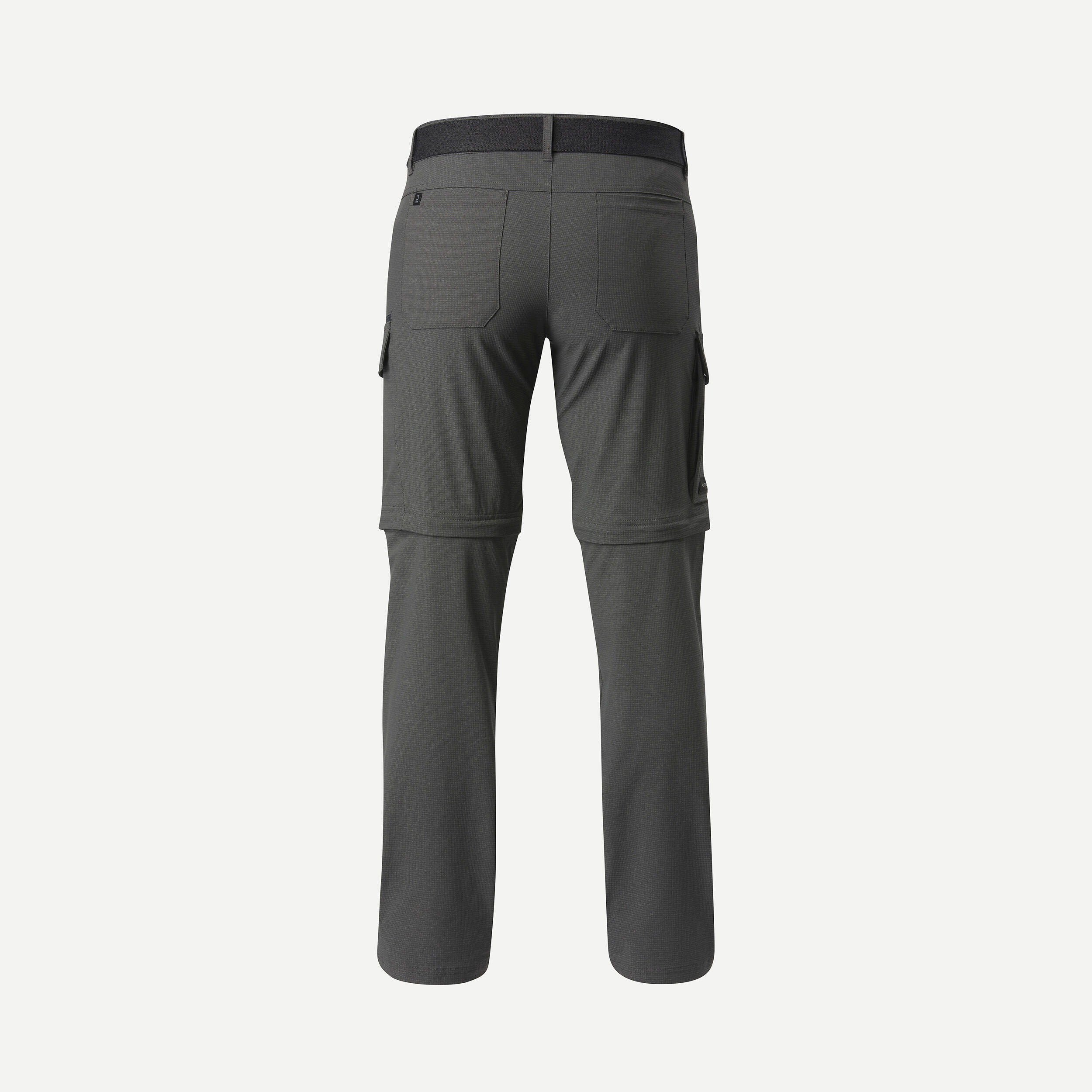 Men’s 2-in-1 Convertible Travel Trekking Trousers - Travel 500 Convert. - Camel -  4