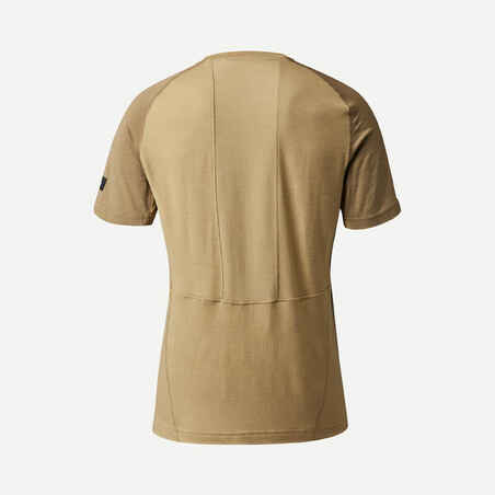 Men's Short-sleeved Merino Wool Trekking T-shirt MT500