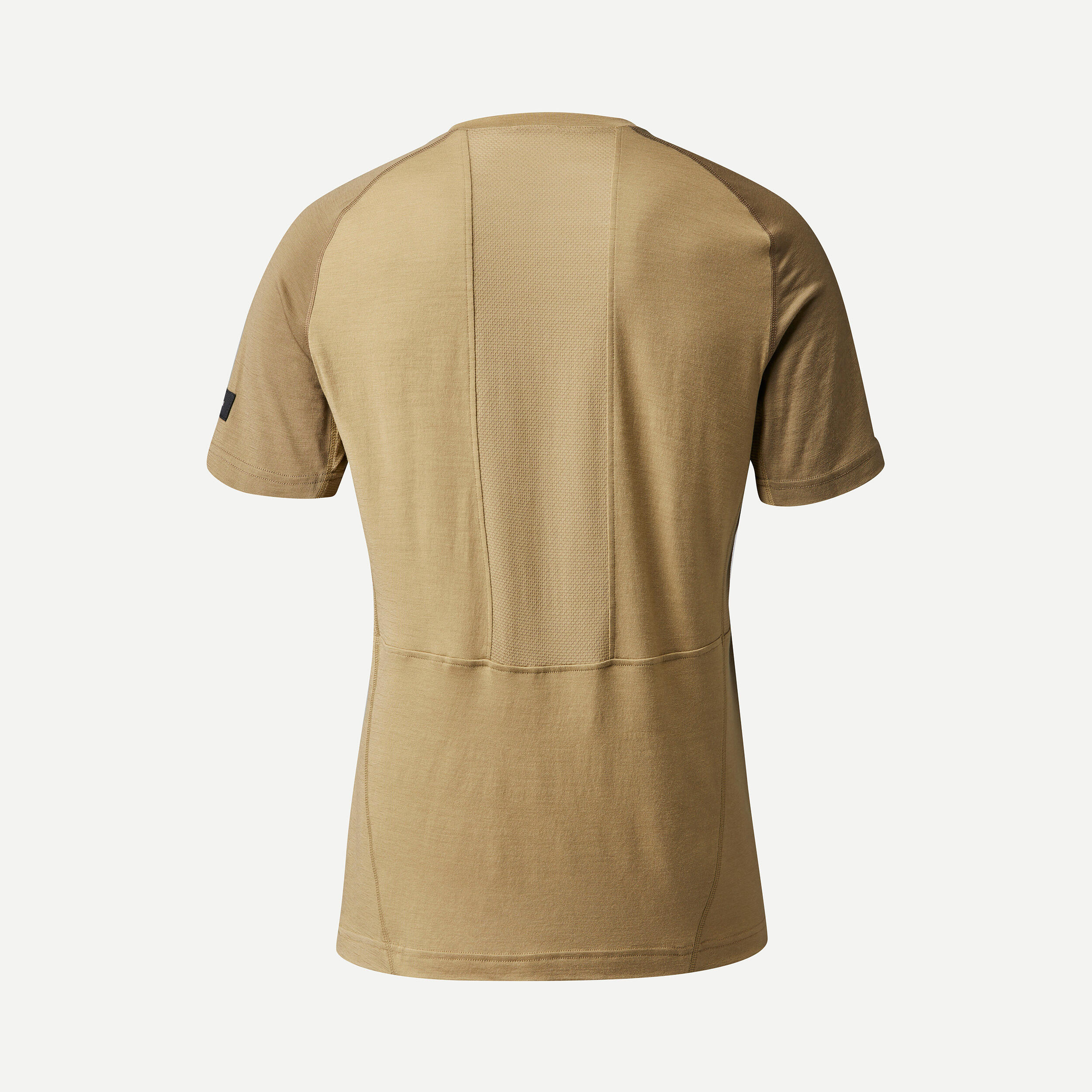 Men's Short-sleeved Merino Wool Trekking T-shirt MT500 7/7