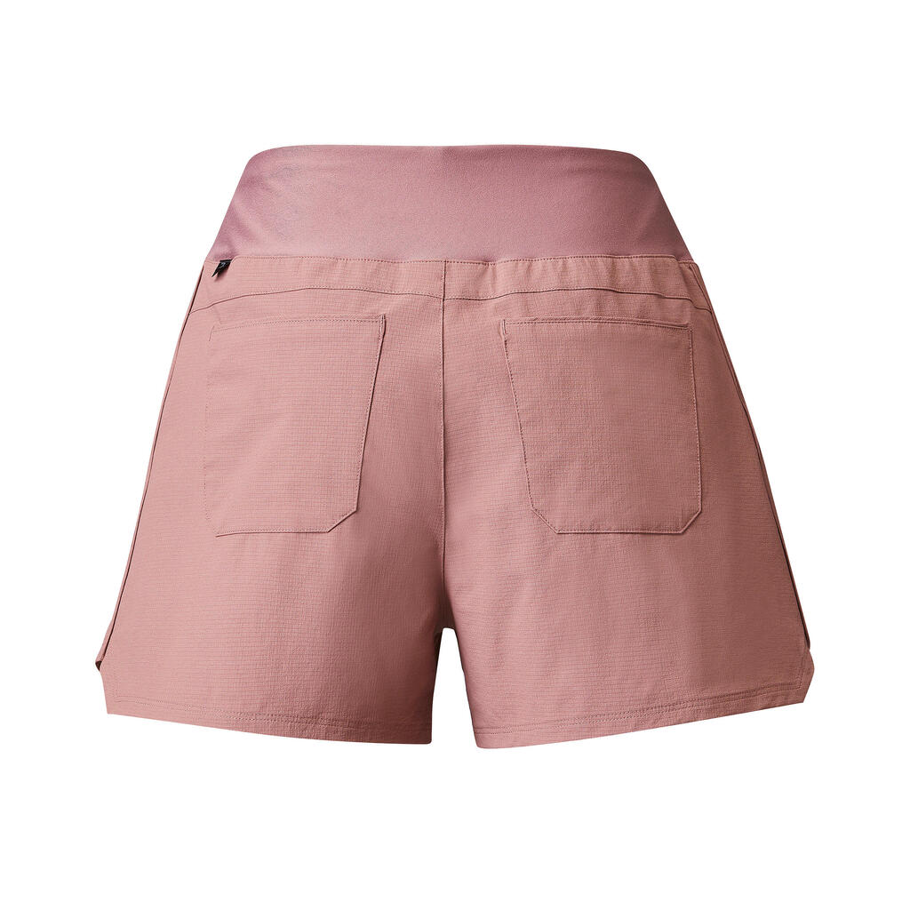 Trekkingshorts Damen - Travel 900 rosa 