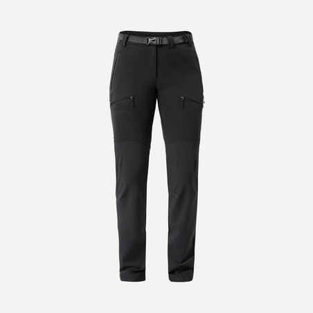 Women's water-repellent trekking trousers - MT900