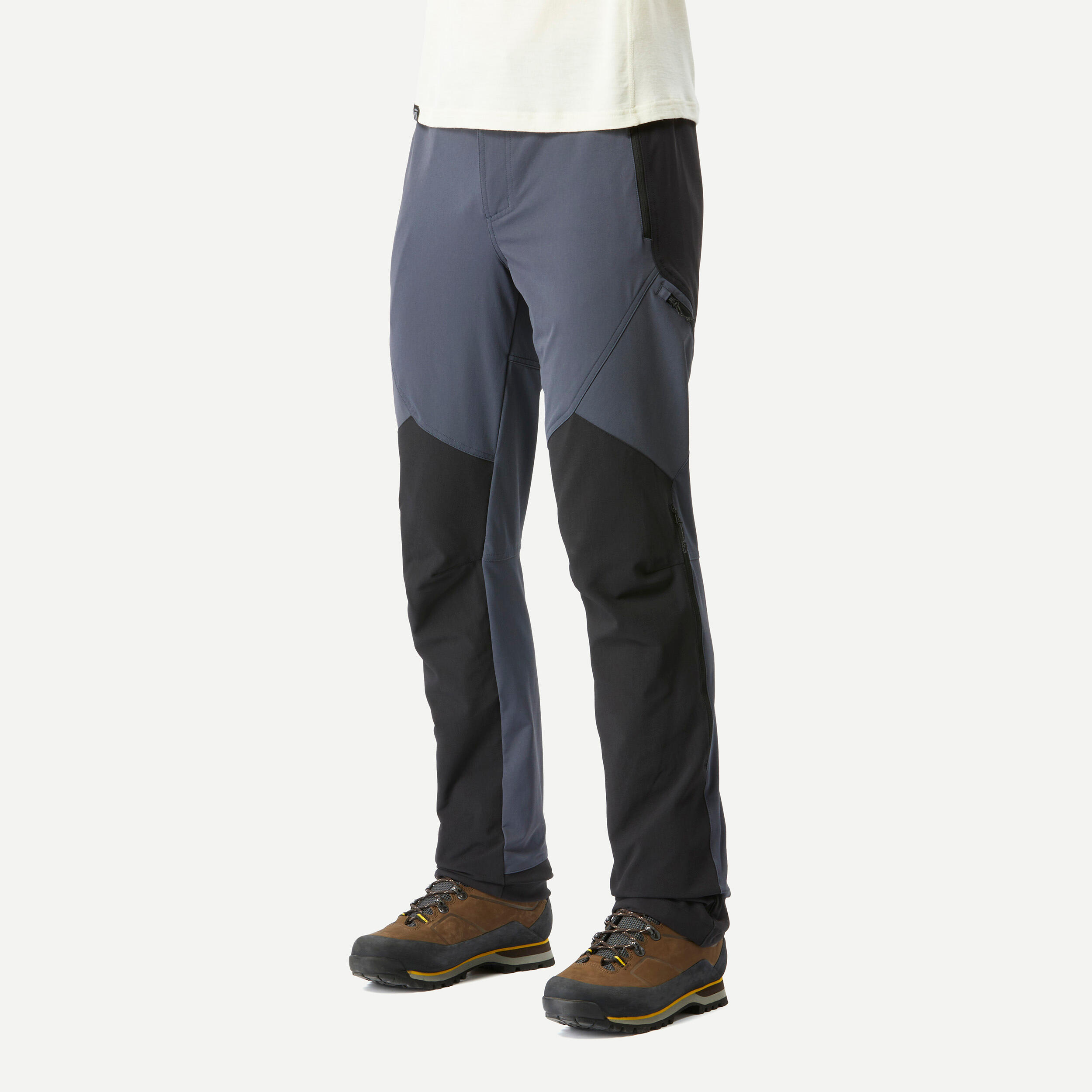 Waterafstotende en winddichte broek voor bergtrekking heren MT900 9/14