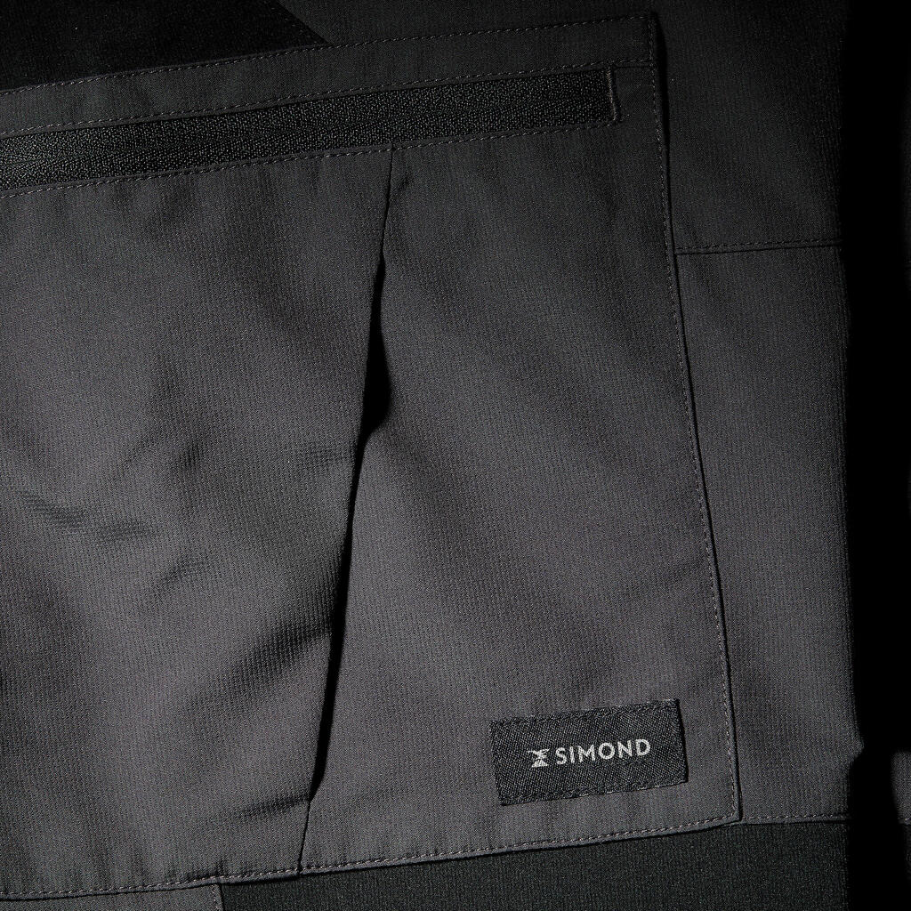 Men’s Durable Trekking Trousers, MT500 - Brown