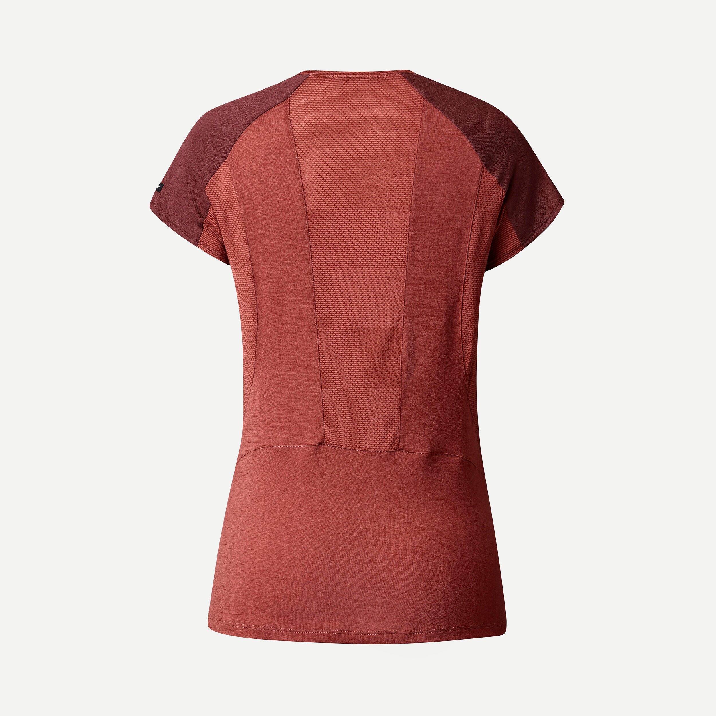 Women’s Merino Wool Short-sleeved Trekking T-Shirt MT500 6/6