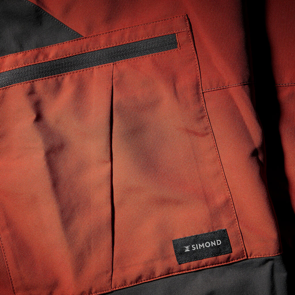 Pantalon de trek résistant homme, MT500 marron