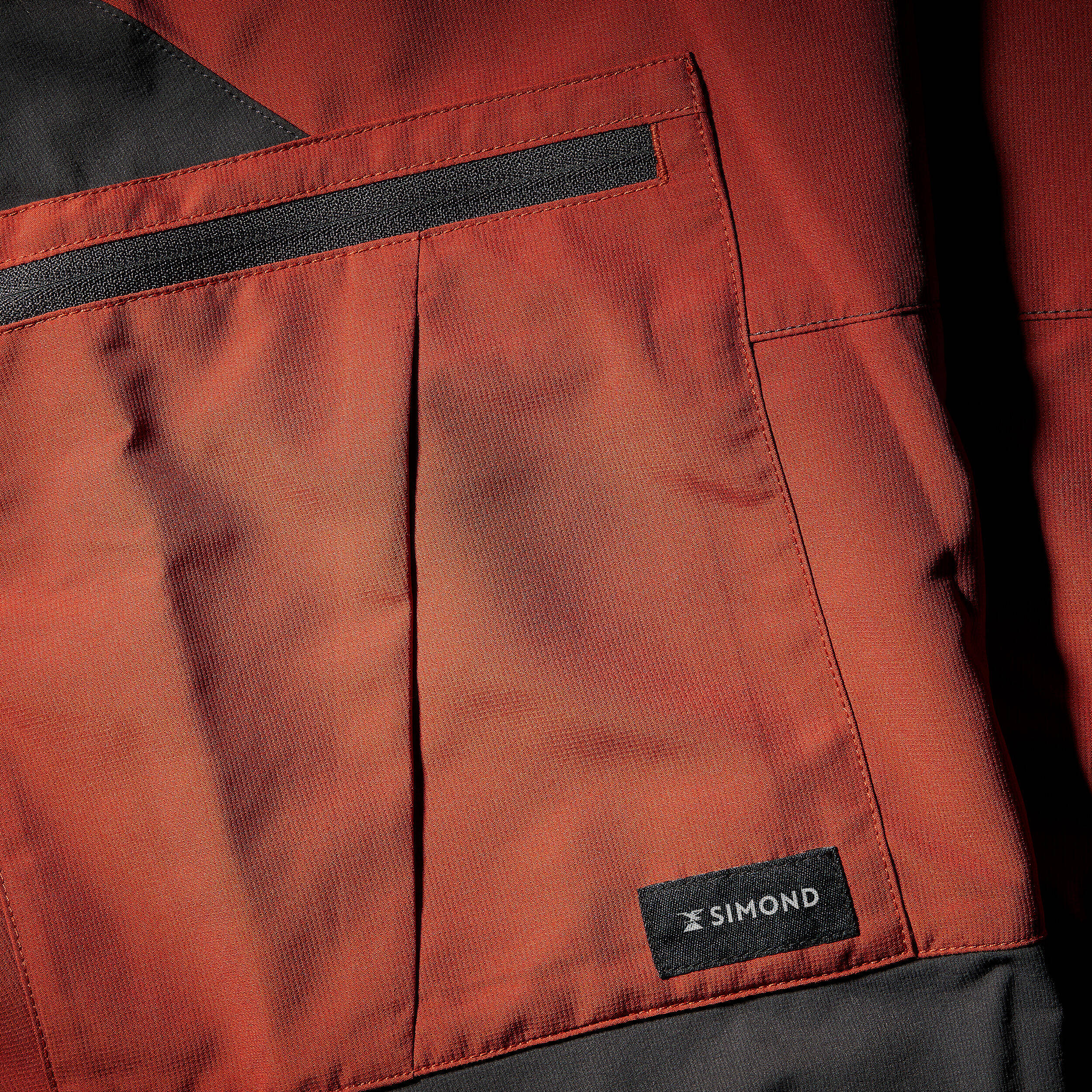 Men Dry Fit Stretchable Water Repellent Trekking Copper Brown - MT500 -  5