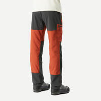 Pantalone za treking MT500 izdržljive muške - narandžaste