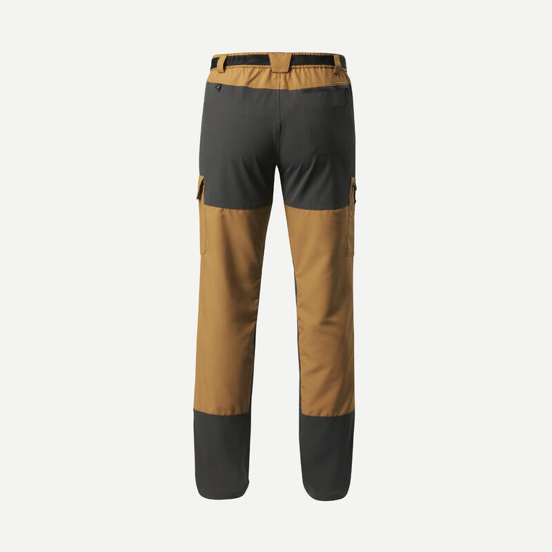 Pantaloni trekking uomo MT500 | marroni chiaro