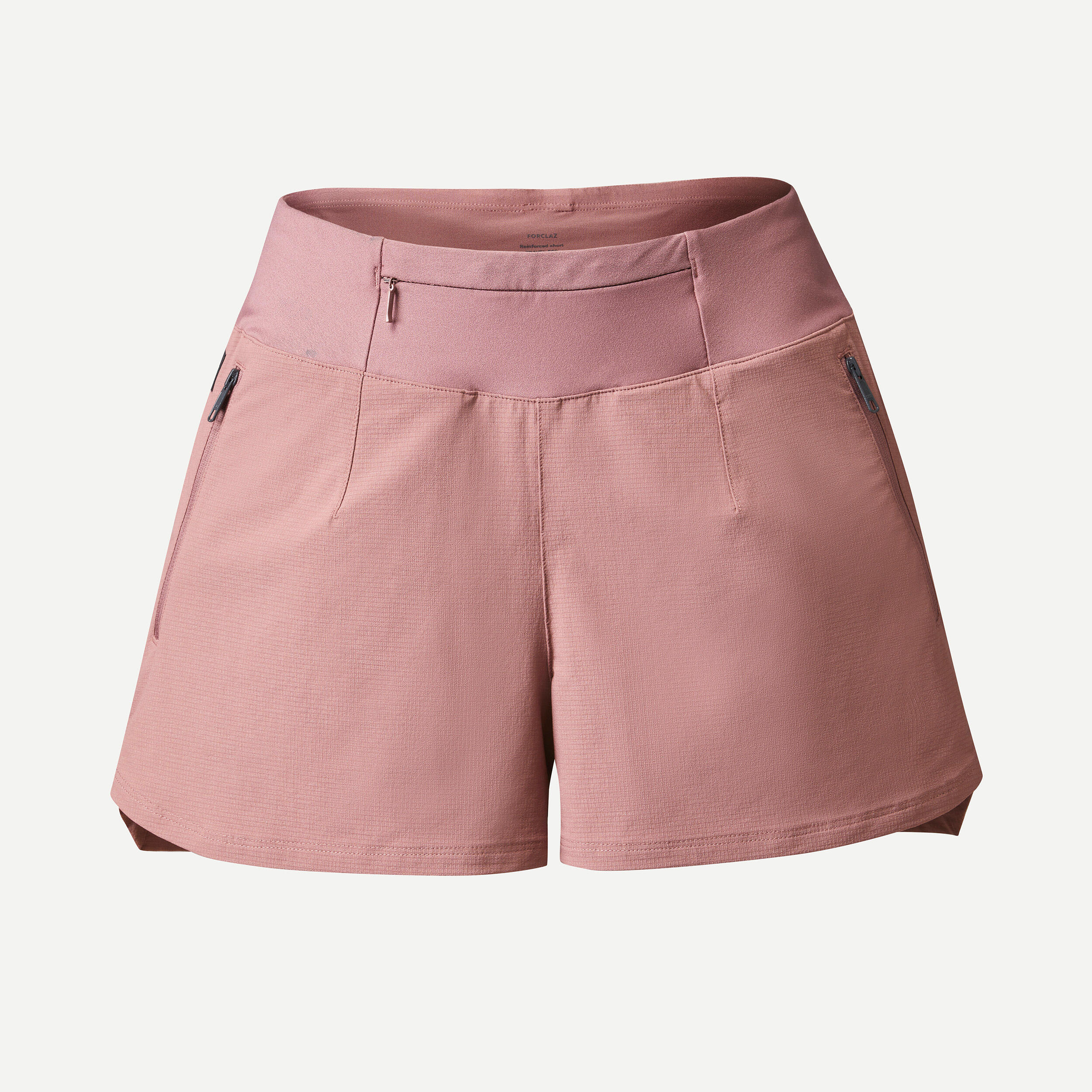 Women's trekking shorts - TRAVEL 900 pink