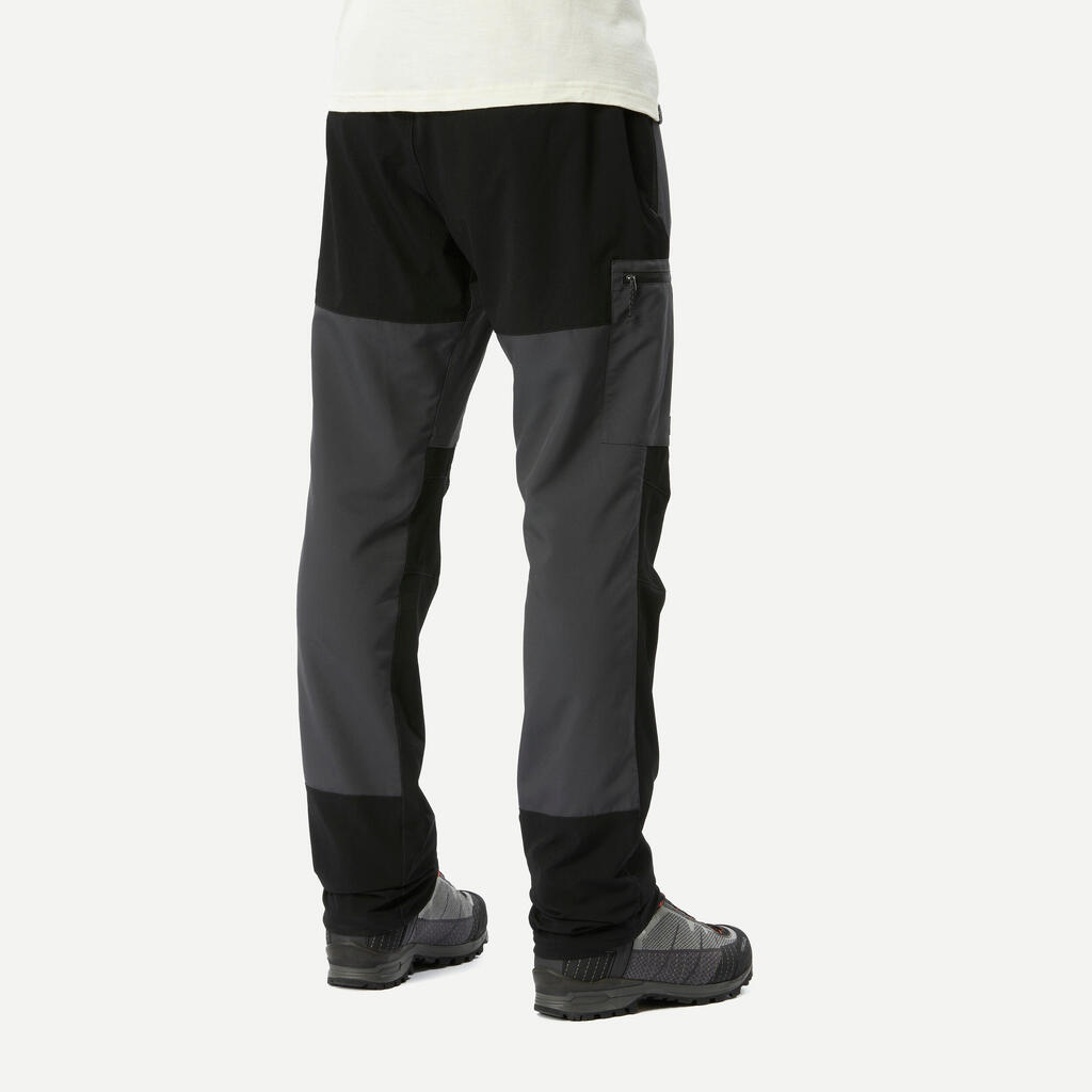 Pantalon de trek résistant homme, MT500 marron