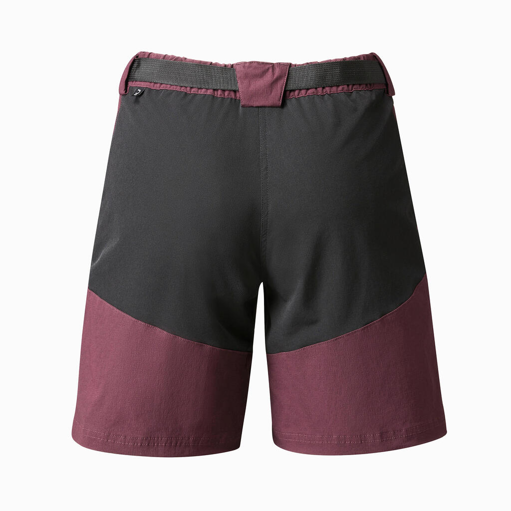 SHORT TREKKING MUJER MT500 CAFÉ