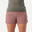 Korte trekkingshort voor dames TRAVEL 900 roze