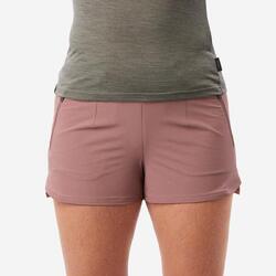 Short court de trekking Femme - TRAVEL 900 rose