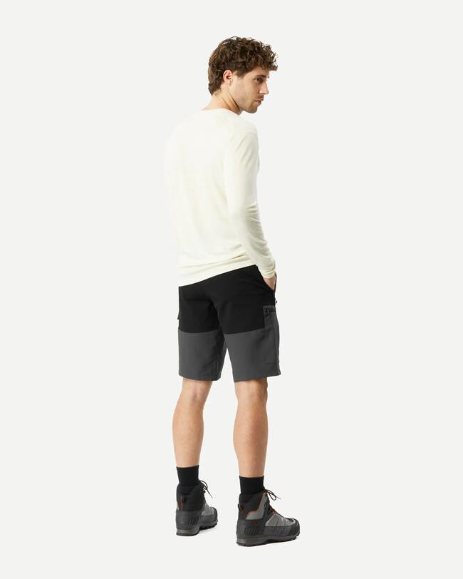 Pantalón corto de montaña y trekking resistente Hombre Forclaz MT500