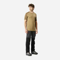 Men's Short-sleeved Merino Wool Trekking T-shirt MT500