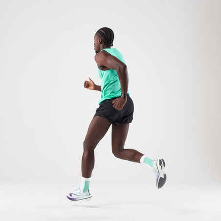 Men's Running Tank Top - KIPRUN Run Light Mint Green