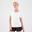Kiprun Run 500 Women's breathable running T-shirt - white