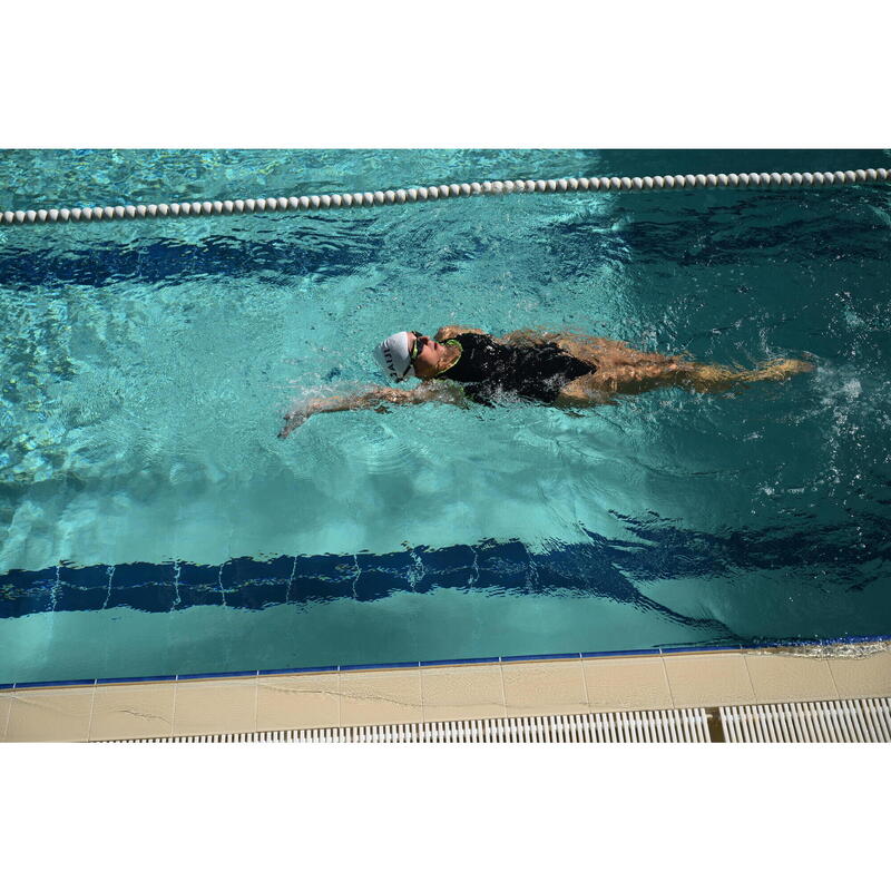 Bañador Mujer natación Kamyla Negro Amarillo