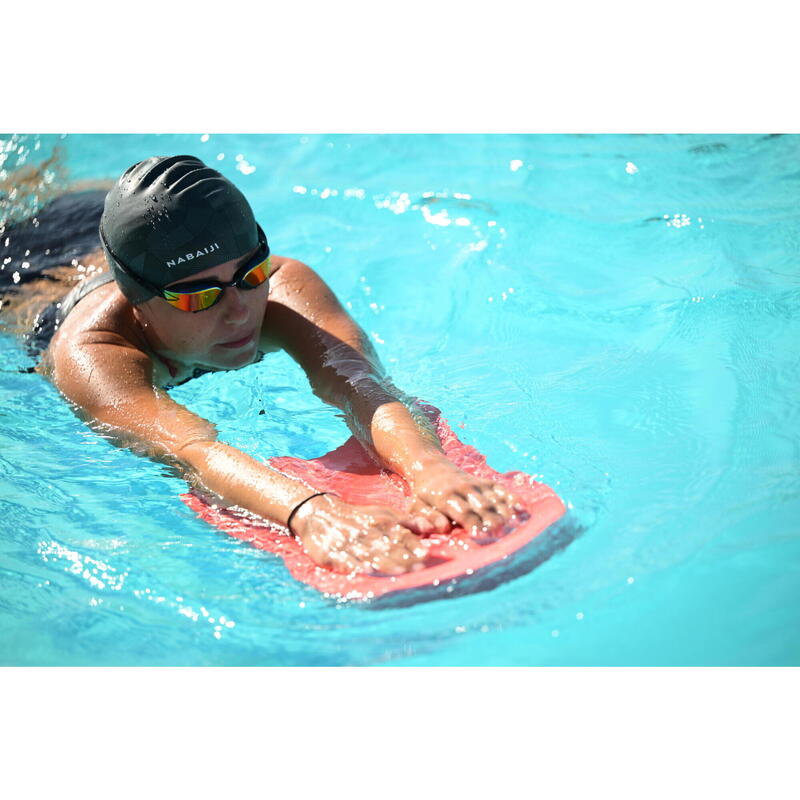 Bonnet de Bain en Silicone - Taille Unique - Geol Noir Vert