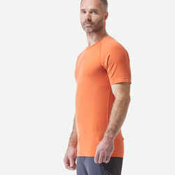 Men's short-sleeved merino wool trekking T-shirt - MT900