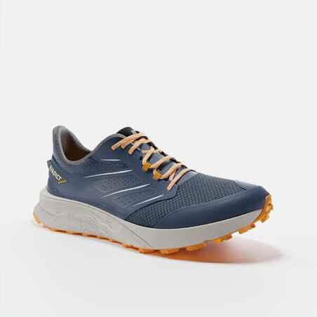 MEN'S TRAIL RUNNING SHOES - EASYTRAIL BLUE MANGO