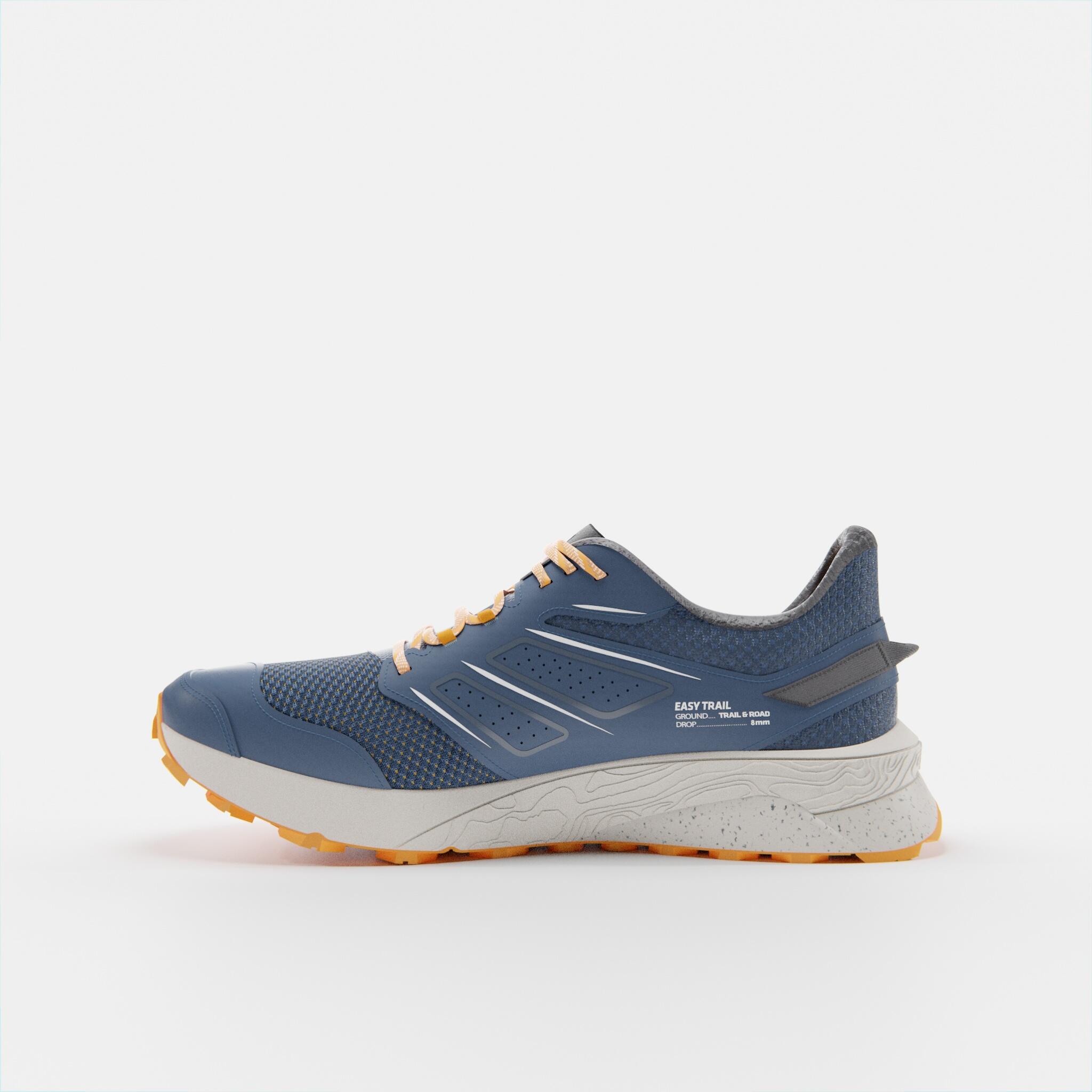 SCARPE DA CORSA EASYTRAIL DA UOMO BLU MANGO