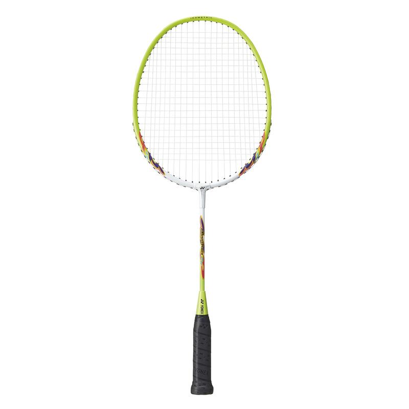 Raquete de badminton criança - Yonex Muscle power 2 júnior amarelo