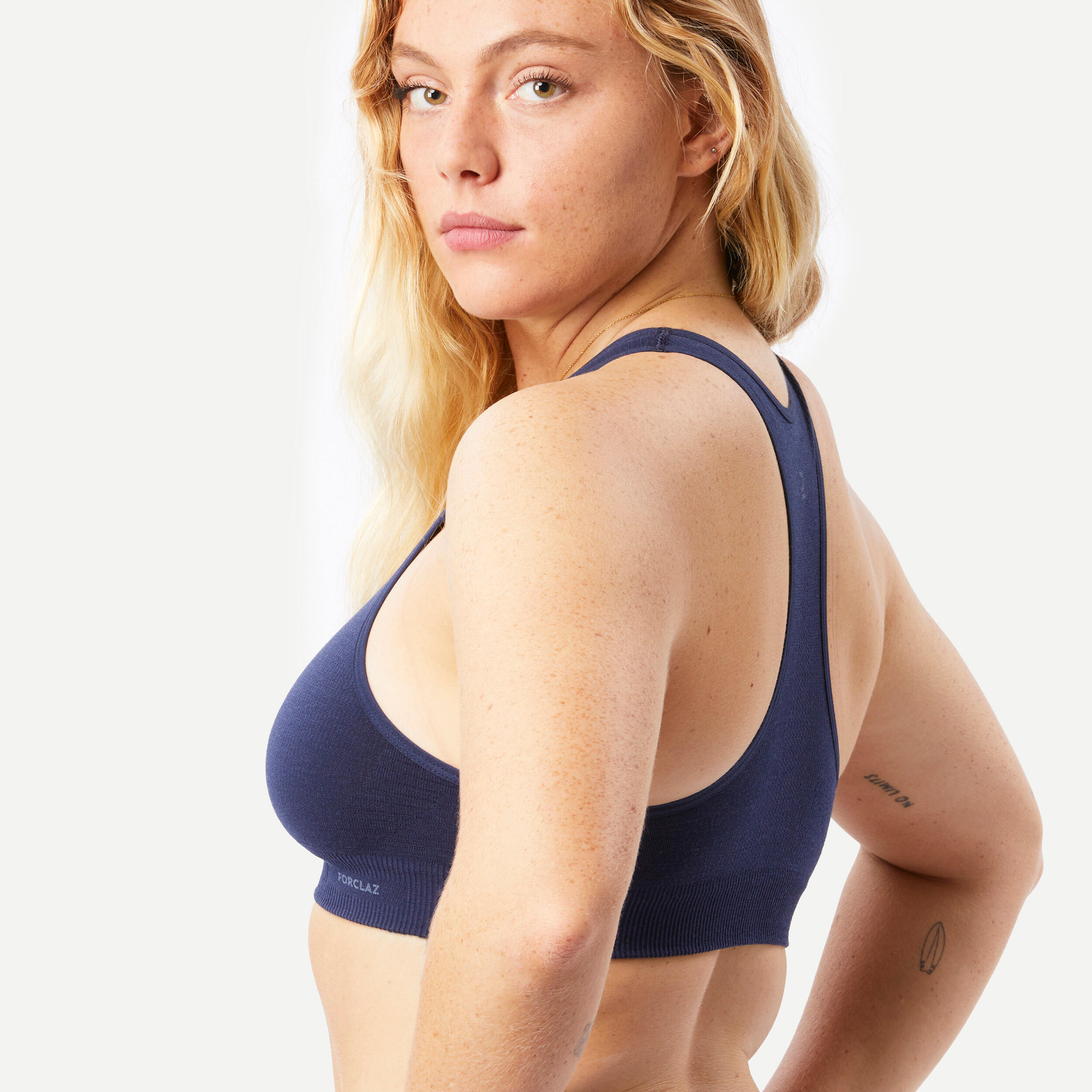 MT900 MERINO WOOL BRA BLUE