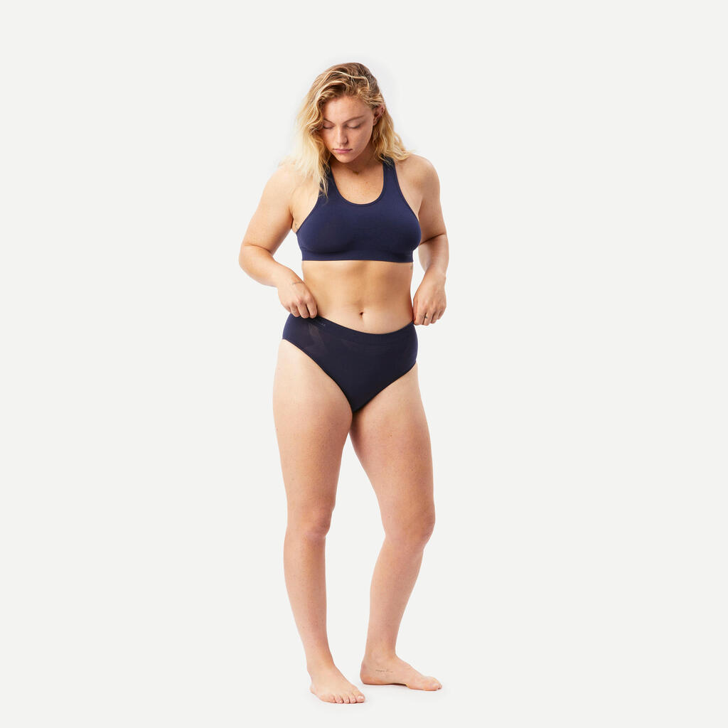 MT900 MERINO WOOL BRA BLUE