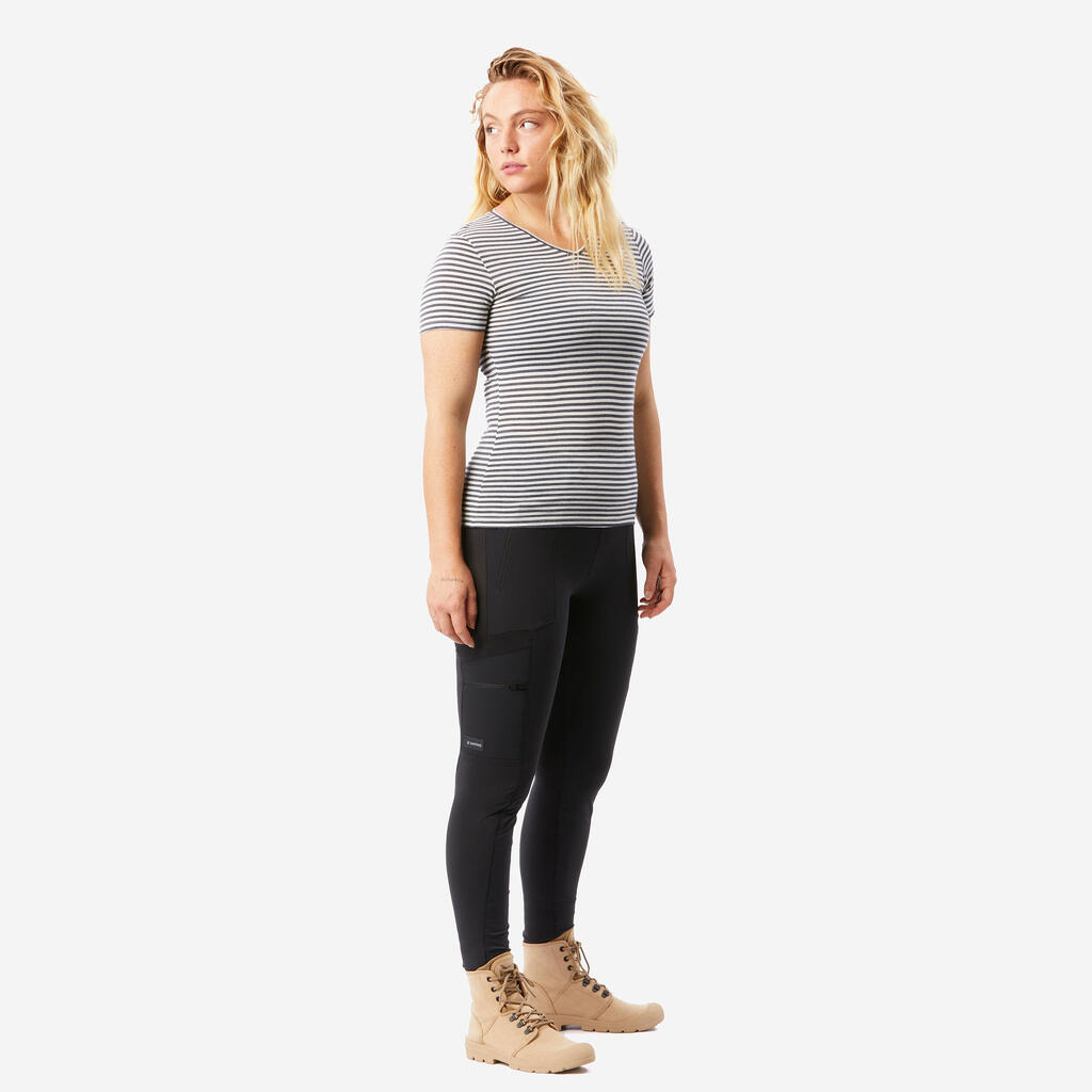 MAJICA OD MERINO VUNE TRAVEL 500 kratkih rukava