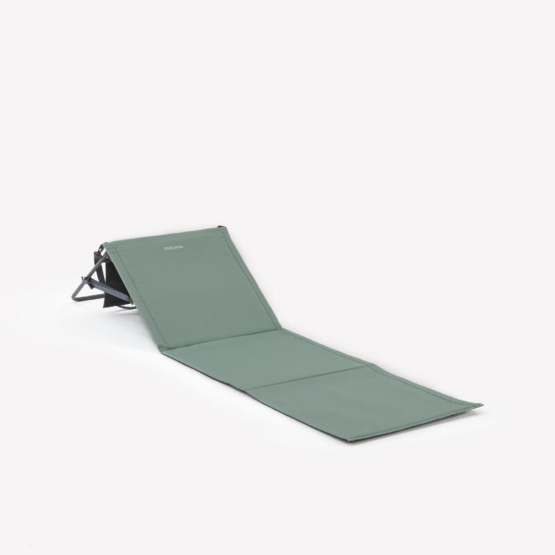 Plaid ultimconfort pieghevole con schienale reclinabile per campeggio |160 x 53 