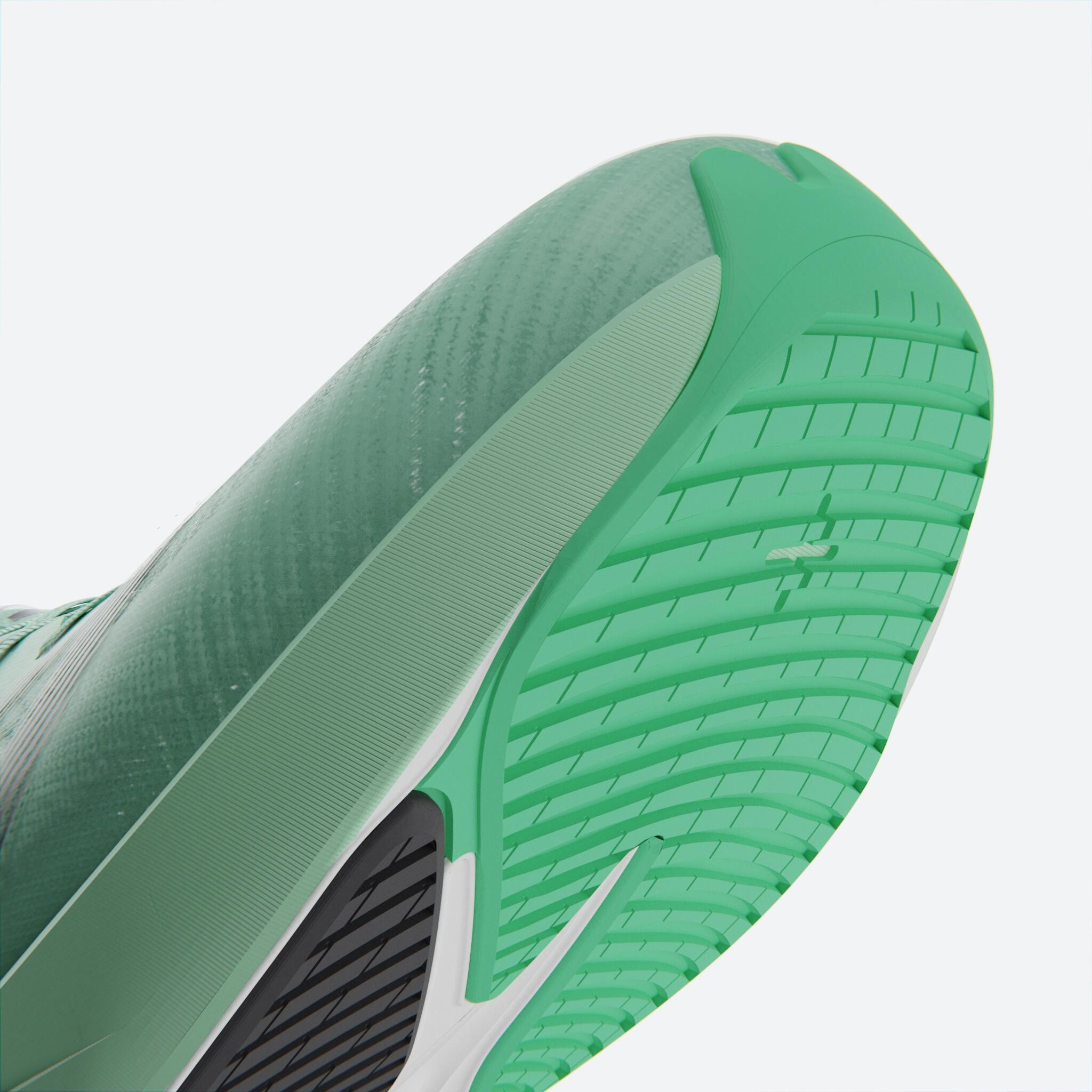 Zapatillas de Running hombre, KIPRUN KD900 light, verde violeta  5/18