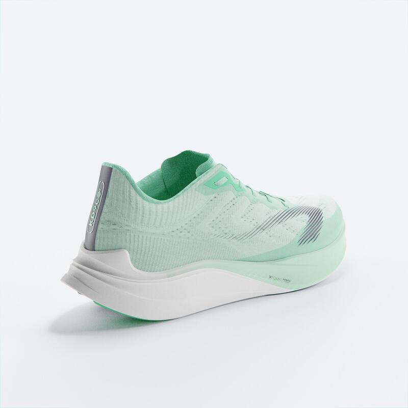 Hardloopschoenen voor heren KD900 Light groen paars