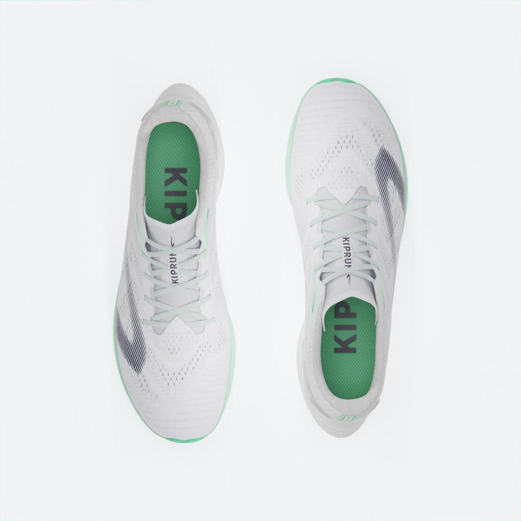 WOMEN'S KIPRUN KD900 LIGHT RUNNING SHOES - LIGHT GREEN/WHITE