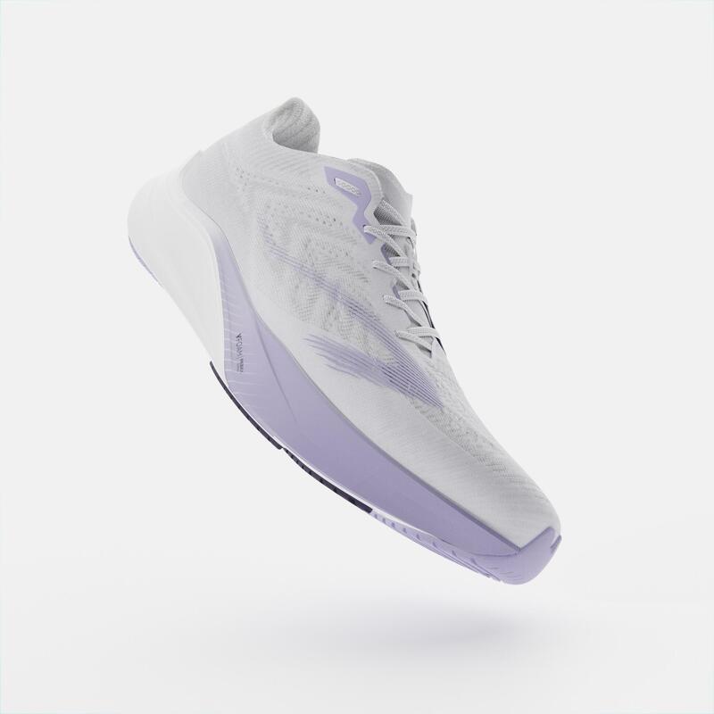 CHAUSSURE DE RUNNING FEMME KIPRUN KD900 LIGHT VIOLET BLANC