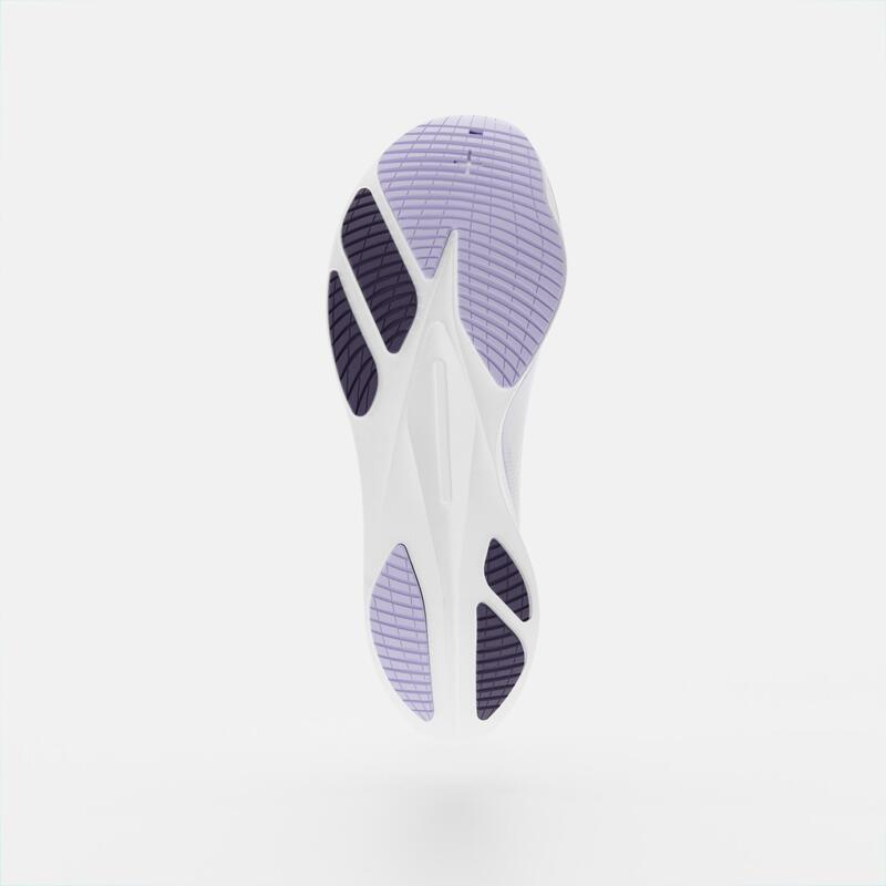 CHAUSSURE DE RUNNING FEMME KIPRUN KD900 LIGHT VIOLET BLANC