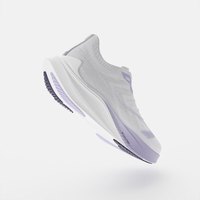 CHAUSSURE DE RUNNING FEMME KIPRUN KD900 LIGHT VIOLET BLANC