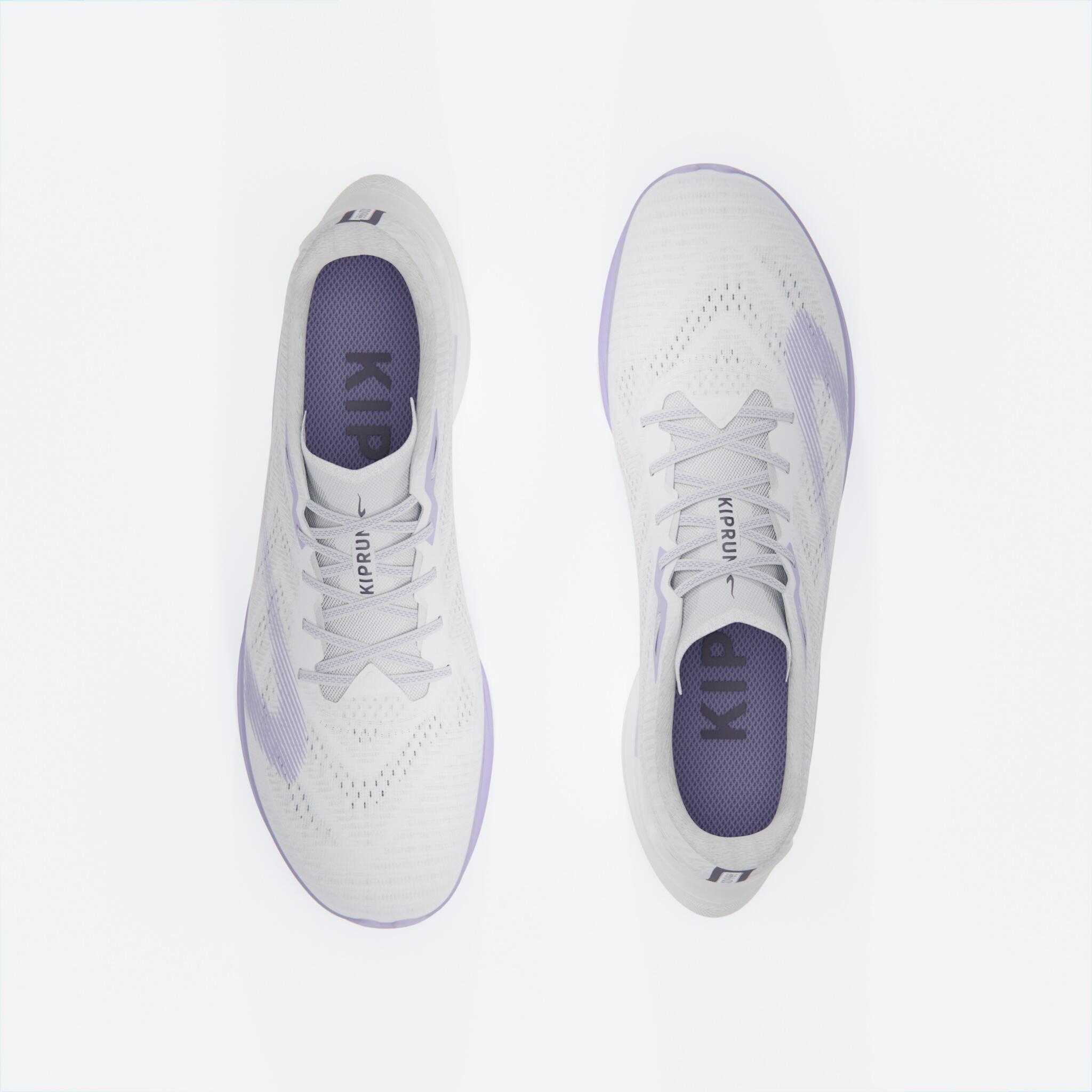 WOMEN'S KIPRUN KD900 RUNNING SHOES - PURPLE WHITE 7/14